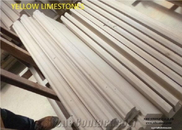Yellow Limestones Slabs & Tiles