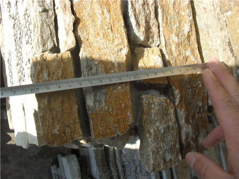 Yellow Lost Creek Cultured Stone Nature Pattern