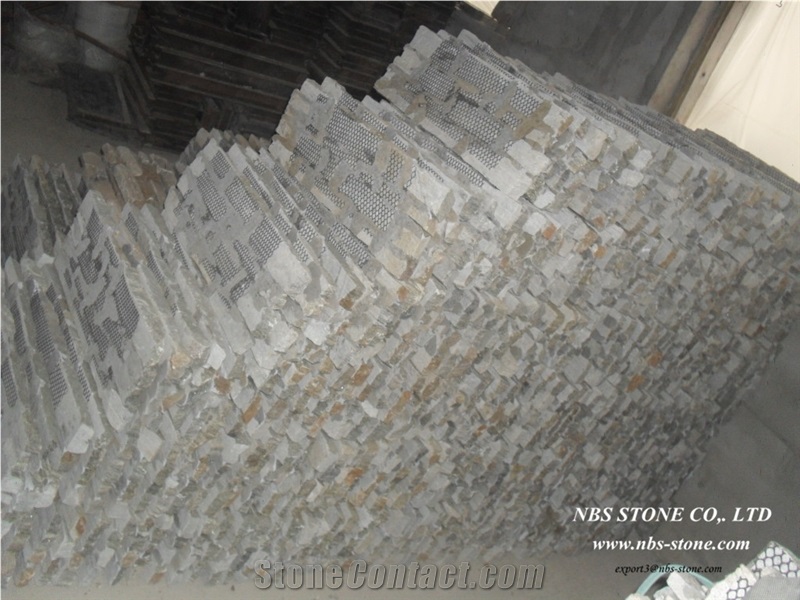 Yellow Lost Creek Cultured Stone Nature Pattern