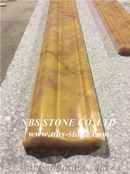 Yellow Marble Window Frames,Yellow Window Surround