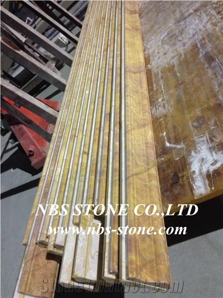 Yellow Marble Window Frames,Yellow Window Surround