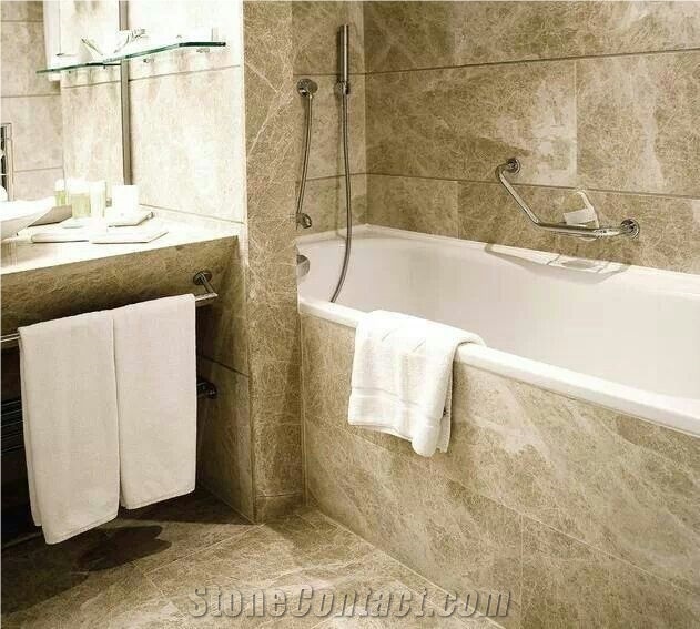 Light Emperador Tiles and Mosaics