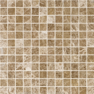Light Emperador Tiles and Mosaics