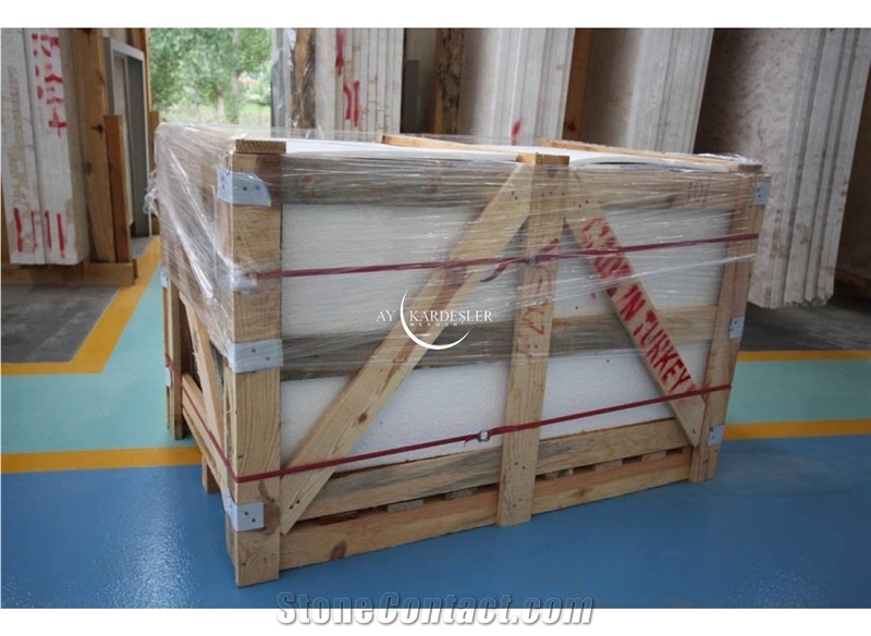Crema Anatolia Marble Polished Tiles, Beige Turkey Marble Tiles & Slabs