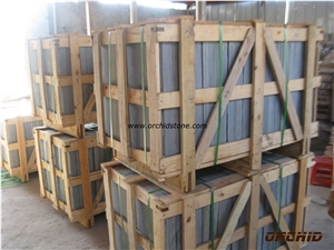 Black Slate Honed Tiles & Slabs, China Black Slate