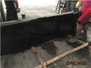 Mongolia Black Granite Small Slabs & Tiles, China Black Granite Mongolia Black Granite Small Slabs & Tiles, China Black Granite