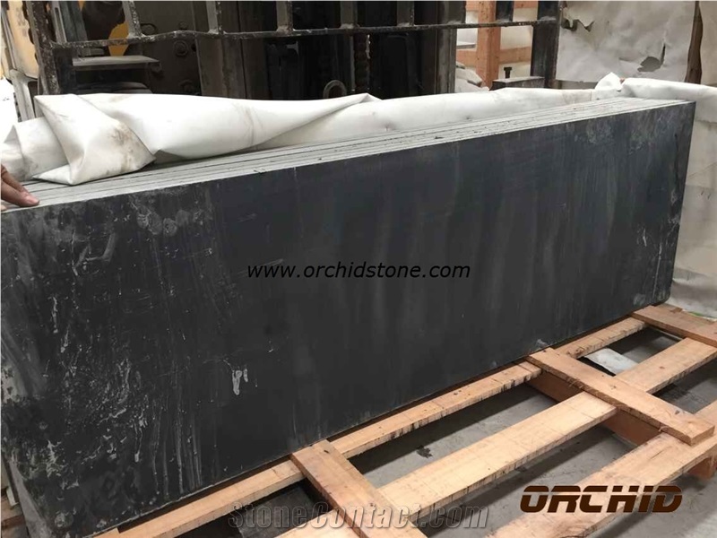 Riven Black Slate Slabs & Tile