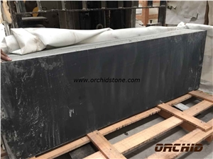 Riven Black Slate Slabs & Tile