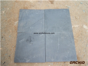 Riven Black Slate Tiles & Slabs, China Black Slate