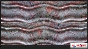 Intenso Surface 3d Salome Marble Wall Panel