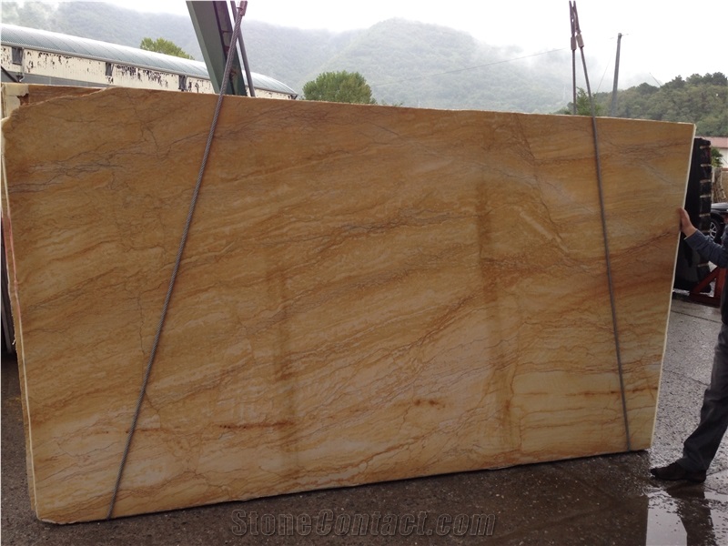 Polished Golden Macauba Quartzite & Tiles,Brazil Yellow Quartzite for Countertop,Walling,Flooring