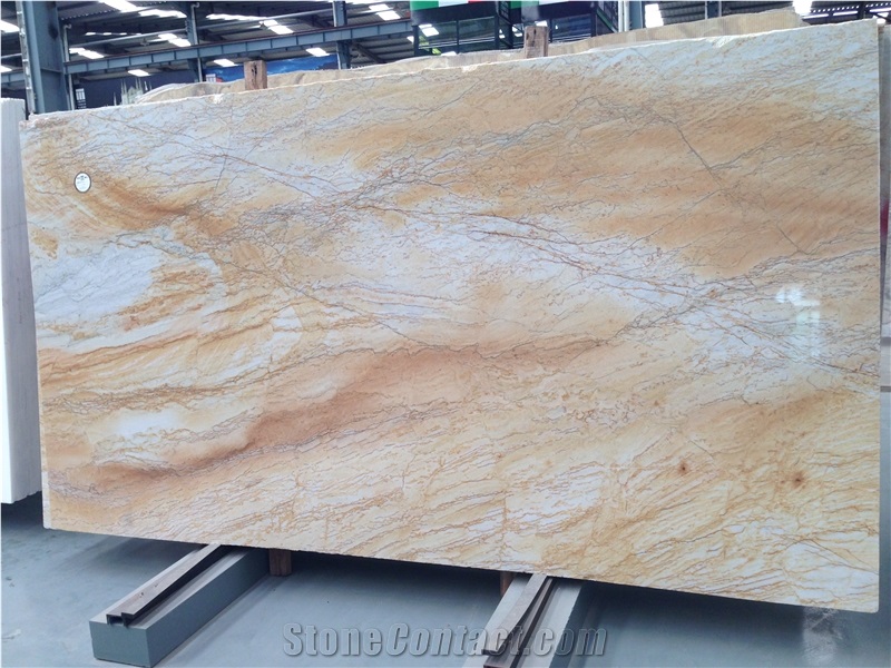 Polished Golden Macauba Quartzite & Tiles,Brazil Yellow Quartzite for Countertop,Walling,Flooring