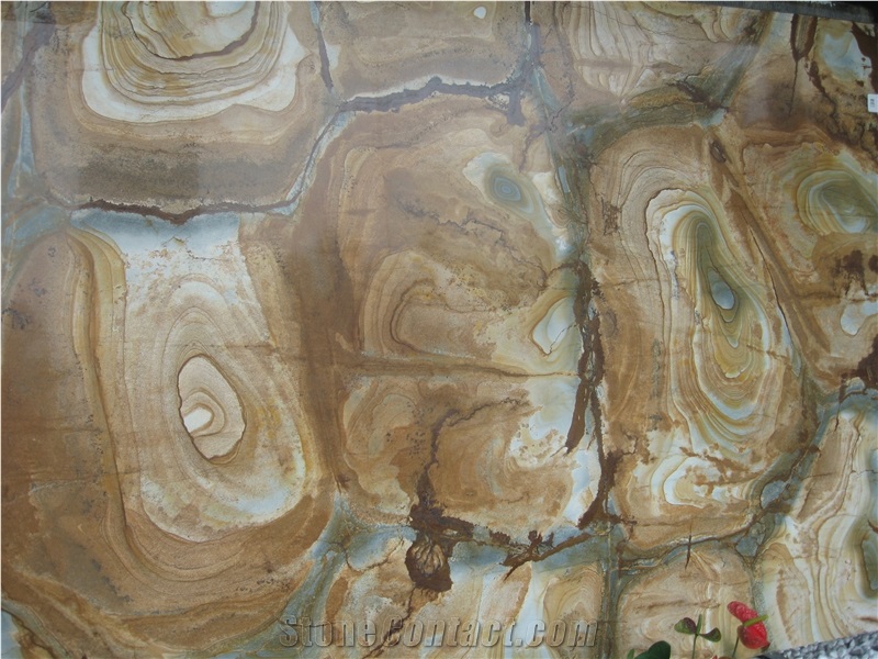 Polished Palomino Quartzite Slabs & Tiles,Brazil Yellow Quartzite for Walling and Floor Tile