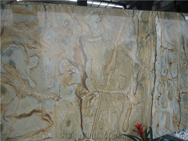 Polished Palomino Quartzite Slabs & Tiles,Brazil Yellow Quartzite for Walling and Floor Tile