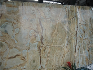 Polished Palomino Quartzite Slabs & Tiles,Brazil Yellow Quartzite for Walling and Floor Tile