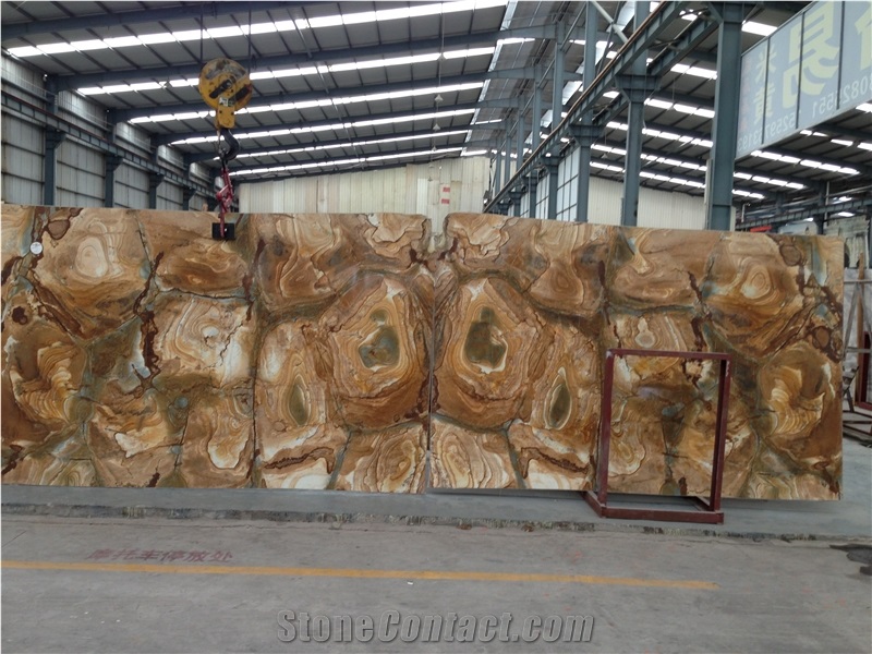 Polished Palomino Quartzite Slabs & Tiles,Brazil Yellow Quartzite for Walling and Floor Tile