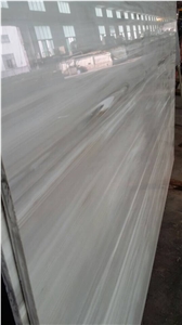 White Wood Nano Micro Crystalized Stone Slab,China White Manmade Stone for Countertop,Walling,Flooring