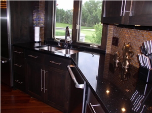 Absolute Black Granite Bathroom Vanity Tops, Absolute Black Granite Bathroom Countertops