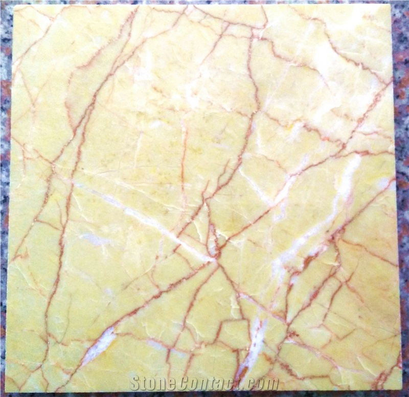 China Gold Color Marble Slabs & Tiles, China Yellow Marble