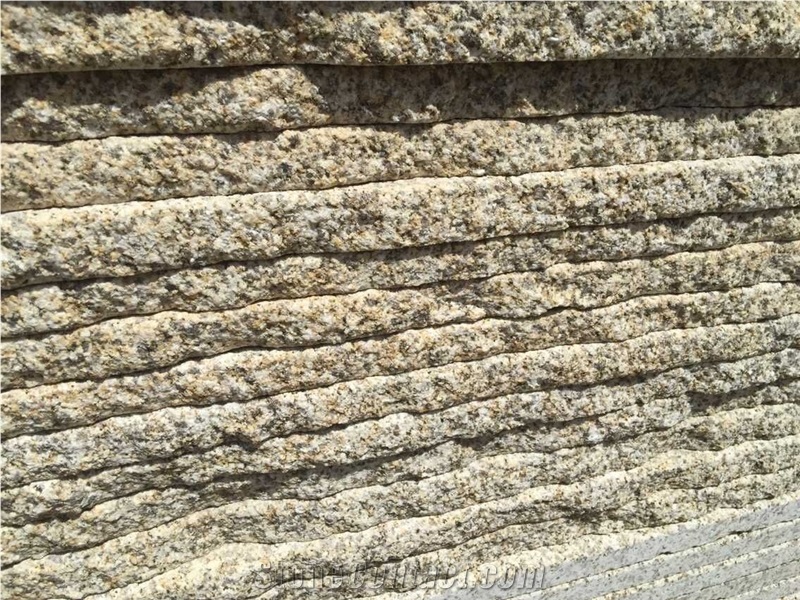 G682 Granite Slabs & Tiles, Yellow Granite,G682 Bushhammered,Dry-Cladding Yellow Granite,Cheap Yellow Granite, G682 Granite Pavers, Cheap Paving Stone, G682 Yellow Granite Paving Stone, China Yellow G