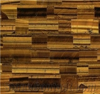 Gold Brown Semiprecious Stonetiles & Slabs , Agate Stone