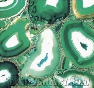 Green Semiprecious Stone Slabs & Tiles,Agate Stone,
