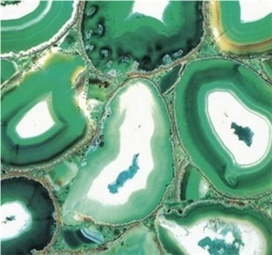 Green Semiprecious Stone Slabs & Tiles,Agate Stone,