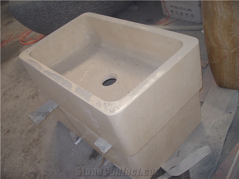 Polished Colorful Marble and Granite Basins,Round and Square Polished Sinks,China Handwork Basins