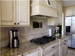 White Granite Countertop, White Granite Kitchen Top, White Granite Kitchen Countertop