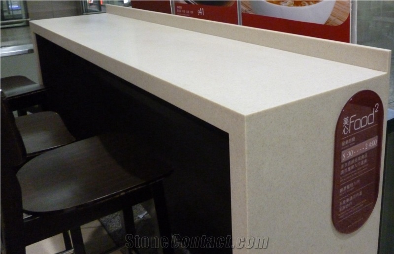White Quartz Stone Countertop, White Quartz Stone Vanity Top