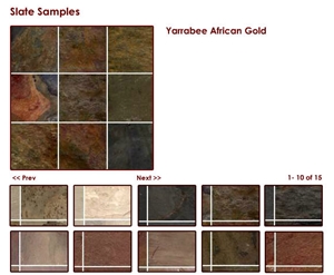 African Gold Slate