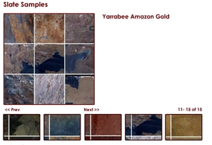 Amazon Gold Slate