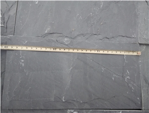 Black Slate Mushroom Stone,Natural Decorative Stone