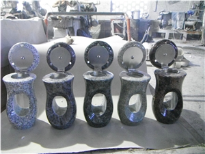 Granite Monumental Vase and Lamp