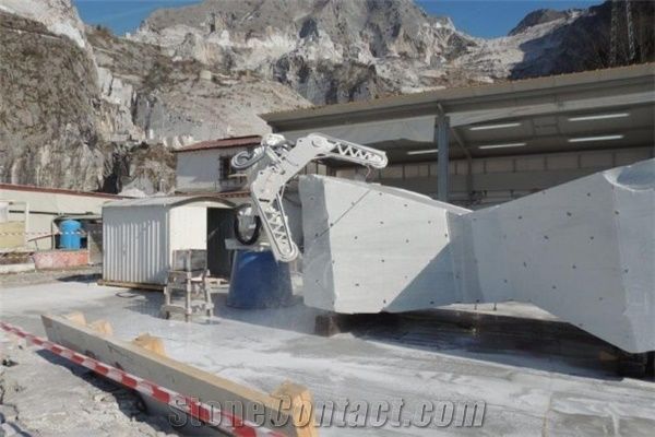Lapisystem Robotic Wiresaw Carving Machine