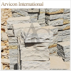 Kandla Grey Wall Bricks, Kandla Grey Sandstone Bricks