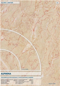 Alpinina Limestone Slabs & Tiles, Portugal Pink Limestone