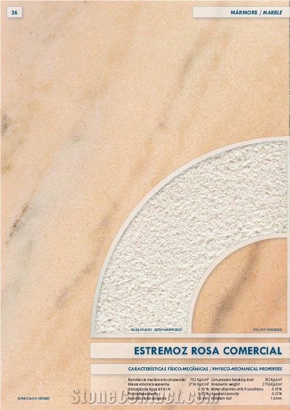 Estremoz Rosa Marble Slabs & Tiles