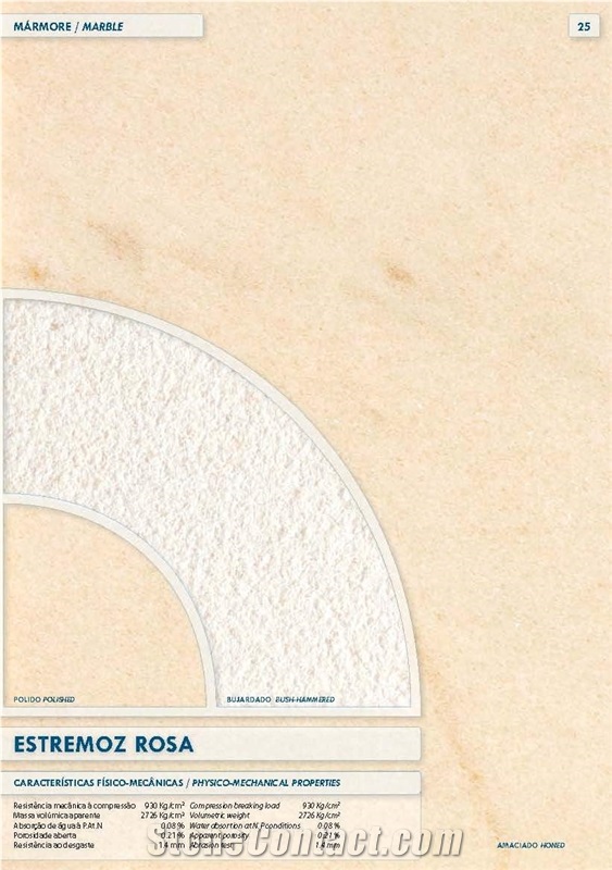 Estremoz Rosa Marble Slabs & Tiles