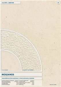 Moleanos Beige Limestone Tiles, Portugal Beige Limestone