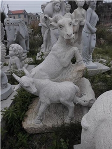 China Grey Granite Carving Animal Goat Sculptures & Statues,Exterior Decoration,Wholesaler,Quarry Owner-Xiamen Songjia China Grey Granite Carving Animal Goat Sculptures & Statues,Exterior Decoration,Wholesaler,Quarry Owner-Xiamen Songjia