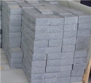 New G654 Granite Cubic Stone,New Grey Granite Cubic,G654 Granite Flamed Cubic,New China Grey Cubic