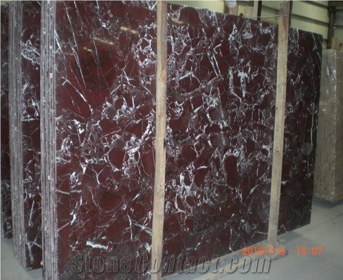 Rosso Antico Marble Slabs & Tiles, Italy Red Marble