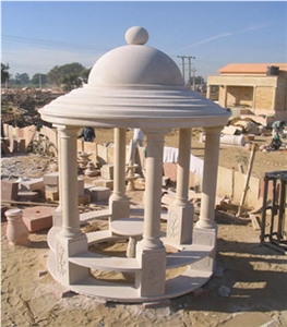 Mint White Sandstone Gazebo