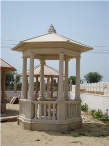 Mint White Sandstone Gazebo