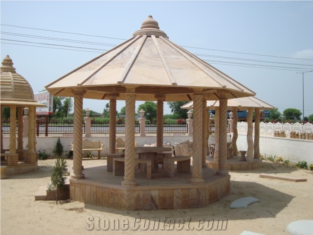 Rainbow Sandstone Gazebo