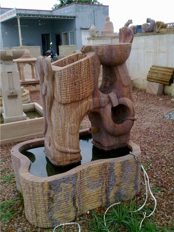 Stone Garden Fountain