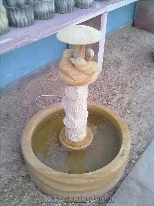Stone Garden Fountain