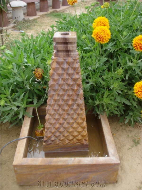 Stone Garden Fountain