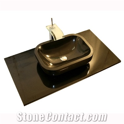 Stone Granite Sink, Jet Black Granite Sinks & Basins